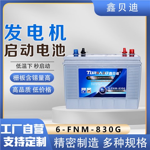 发电机启动电池6-FNM-830G