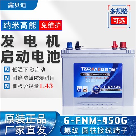 发电机启动电池6-FNM-450G