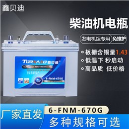 柴油机电瓶6-FNM-670G