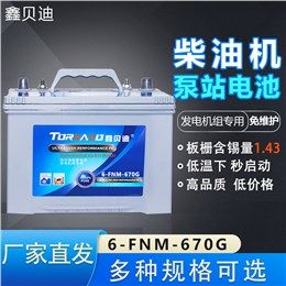 柴油机泵站电池6-FNM-670G