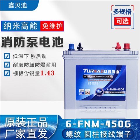 消防泵电池6-FNM-450G
