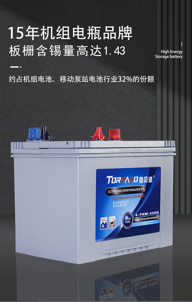 机组电瓶6-FNM-450G