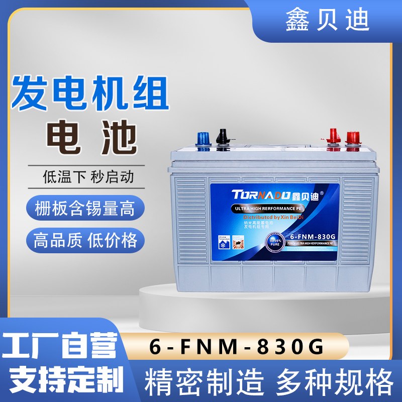 发电机组电池6-FNM-830G