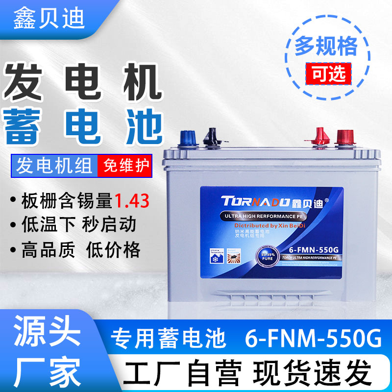 发电机蓄电池6-FNM-550G