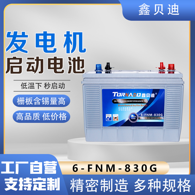 发电机启动电池6-FNM-830G