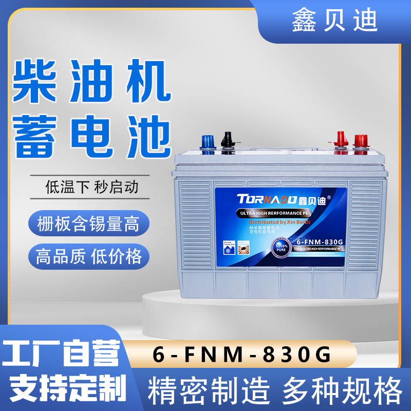 柴油机蓄电池6-FNM-830G