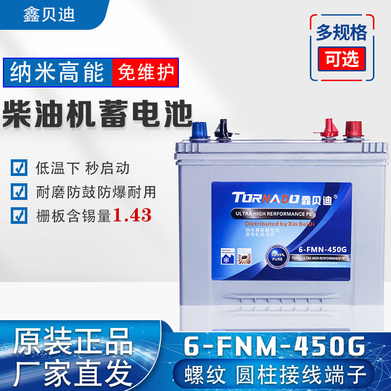 柴油机蓄电池6-FNM-450G