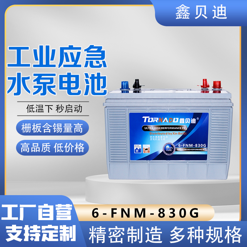 工业应急水泵电池6-FNM720G